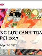 Bài trình bày PCI 2017 của ông Đậu Anh Tuấn