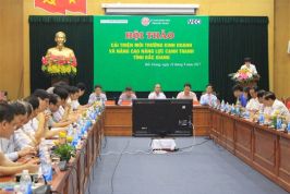 Hội thảo “Cải thiện môi trường kinh doanh, nâng cao năng lực cạnh tranh tỉnh Bắc Giang”