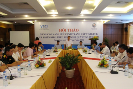 Hội thảo nâng cao năng lực cạnh tranh cấp tỉnh Lạng Sơn: Doanh nghiệp là đối tượng phục vụ
