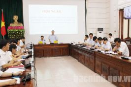 Bắc Ninh: Hội nghị trực tuyến sơ kết công tác cải cách hành chính giai đoạn 2011 - 2015
