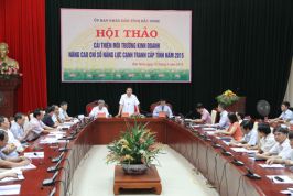 Bắc Ninh: Cải thiện môi trường kinh doanh, nâng cao năng lực cạnh tranh