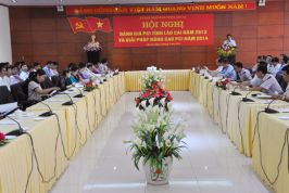 Lào Cai: Bàn giải pháp nâng cao chỉ số PCI năm 2014