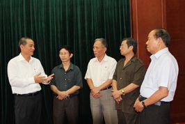 Sơn La - Đồng chí Bí thư Tỉnh ủy làm việc với Liên hiệp các hội khoa học và kỹ thuật tỉnh
