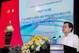 Bình Thuận: Cải thiện môi trường kinh doanh, nâng cao năng lực cạnh tranh là yếu tố then chốt để phát triển