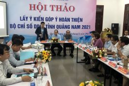 Hiệp hội doanh nghiệp Quảng Nam lấy ý kiến hoàn thiện bộ chỉ số DDCI 2021