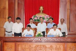UBND tỉnh Tiền Giang tăng cường hợp tác thông tin với Thông tấn xã Việt Nam
