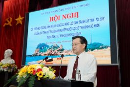Lãnh đạo tỉnh Bình Thuận gặp gỡ, đối thoại với doanh nghiệp