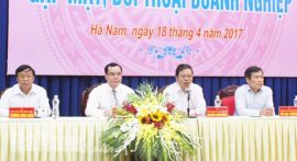 Hà Nam: Lãnh đạo tỉnh gặp mặt, đối thoại với doanh nghiệp