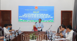 Khánh Hòa: Chuẩn bị tổ chức hội nghị đánh giá Chỉ số PCI