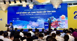 Công bố báo cáo Chỉ số Năng lực cạnh tranh cấp tỉnh 2024