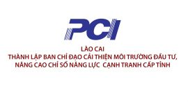 Thành lập Ban Chỉ đạo cải thiện môi trường đầu tư, nâng cao chỉ số năng lực cạnh tranh cấp tỉnh tỉnh Lào Cai
