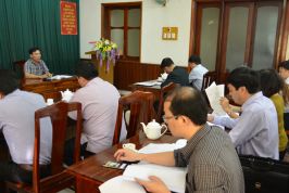 TUYÊN QUANG: DỰ THẢO BỘ CHỈ SỐ DCI 2017: ĐÁNH GIÁ NĂNG LỰC CẠNH TRANH VÀ CẢM NHẬN CỦA DOANH NGHIỆP VỀ MÔI TRƯỜNG ĐẦU TƯ, KINH DOANH CỦA CÁC SỞ, BAN, NGÀNH VÀ UBND HUYỆN, THÀNH PHỐ