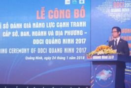 TP.CẨM PHẢ DẪN ĐẦU QUẢNG NINH VỀ CHỈ SỐ XẾP HẠNG NĂNG LỰC CẠNH TRANH