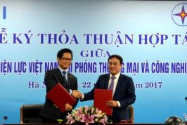 VCCI và EVN ký thỏa thuận hợp tác