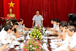 Tuyên Quang - Họp bàn về nâng cao chỉ số năng lực cạnh tranh cấp tỉnh