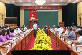 Tân Bí thư Tỉnh ủy Thái Nguyên chia sẻ khó khăn với doanh nghiệp, doanh nhân