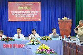 Bình Phước tụt 3 bậc PCI: Cần những hành động cụ thể