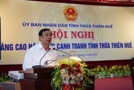 Thừa Thiên Huế: Tìm giải pháp để nâng hạng chỉ số năng lực cạnh tranh cấp tỉnh