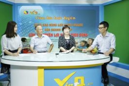Giao lưu trực tuyến: Nâng cao năng lực cạnh tranh DN gắn với quyền lợi người tiêu dùng