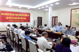 Ninh Thuận cần tiếp tục chấn chỉnh kỷ cương, kỷ luật hành chính