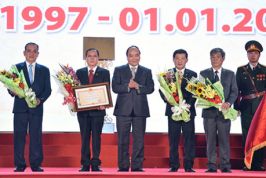Thủ tướng dự lễ kỷ niệm “Bình Dương 20 năm phát triển”