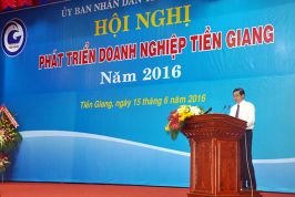 Tiền Giang: Chính quyền sẵn sàng “phục vụ” doanh nghiệp