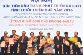 Thừa Thiên Huế đón làn sóng đầu tư mới