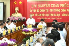 Thủ tướng: Bà Rịa-Vũng Tàu đừng bằng lòng với những ước mơ nhỏ