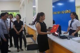 Cao Bằng: Khai trương Trung tâm Phục vụ hành chính công