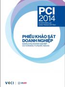 Phiếu khảo sát doanh nghiệp FDI 2014 mẫu A