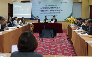 Bộ chỉ số tạo "thước đo" đánh giá môi trường kinh doanh cấp tỉnh đối với kinh tế tập thể, hợp tác xã